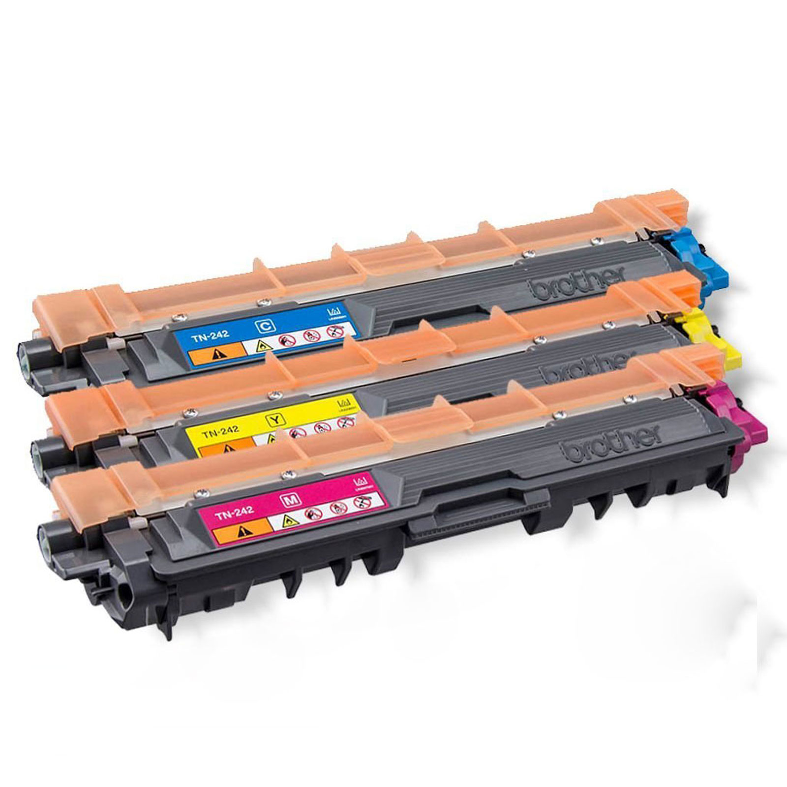 Brother TN-242 Toner 3er Multipack in Cyan, Magenta und Gelb – kompatibel mit Brother HL-3140CW, DCP-9020CDW und weiteren Druckermodellen